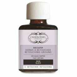Charbonnel Siccative Black Retouching Ground