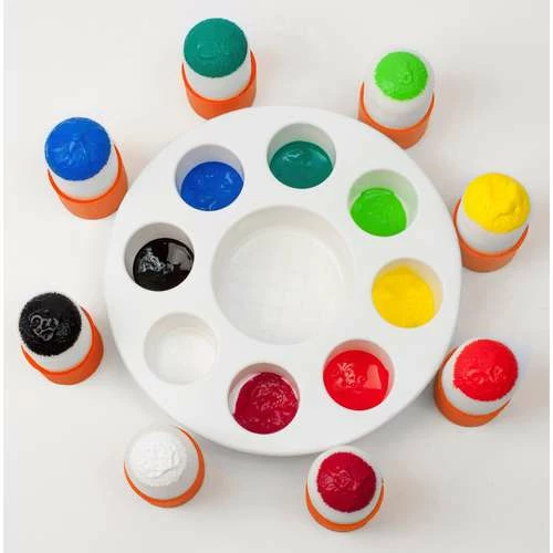 Cléopâtre Mixing Palette & Sponge Set 4 Cléopâtre Mixing Palette & Sponge Set - Image 2