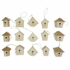 Décopatch Papier Mâché Small Bird Box Set