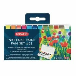 DERWENT | INKTENSE Paint Pan — Travel Set 2 -GREATART Sales DERWENT7CINKTENSEPaintPanE28094TravelSet2 1