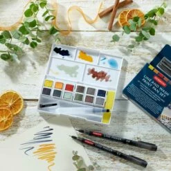 Derwent Line And Wash Paint Pan Set -GREATART Sales DerwentLineandWashPaintPanSet 2