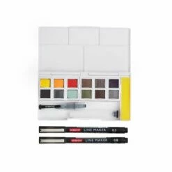 Derwent Line And Wash Paint Pan Set -GREATART Sales DerwentLineandWashPaintPanSet 5