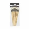 GERSTAECKER | Filbert Brushes ○ Hog Bristle — Set Of 10 -GREATART Sales GERSTAECKER7CFilbertBrushesE2978BhogbristleE28094setof10
