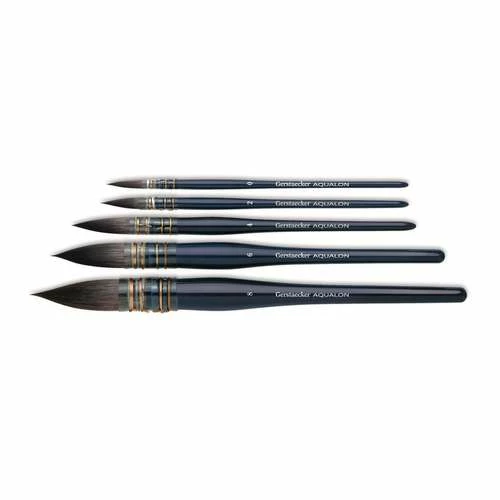 Gerstaecker Aqualon Synthetic Wash Brushes 3 Gerstaecker Aqualon Synthetic Wash Brushes