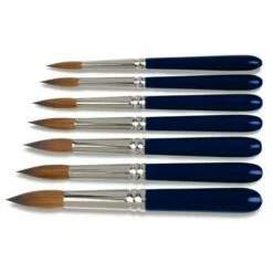 Gerstaecker Short-Handled Kolinsky Watercolour Brushes