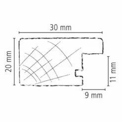 Gerstaecker Vernissage 30 Natural Wood Frames -GREATART Sales GerstaeckerVernissage30NaturalWoodFrames 2