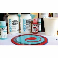 Golden Color Gloss Pouring Medium -GREATART Sales GoldenColorGlossPouringMedium 5