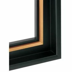 I LOVE ART | Stepped Profile Floater Frames — Black -GREATART Sales ILOVEART7CSteppedProfileFloaterFramesE28094black 2