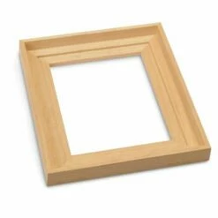 I LOVE ART | Stepped Profile Floater Frames — Natural