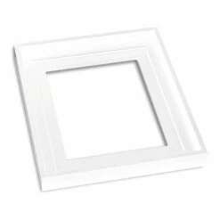 I LOVE ART | Stepped Profile Floater Frames — White