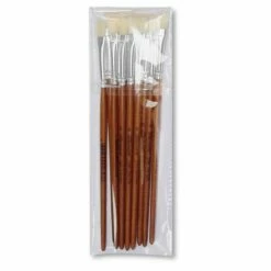 Léonard Flat Bristle Brush Set 10 Léonard Flat Bristle Brush Set -GREATART Sales LC3A9onardFlatBristleBrushSet 2