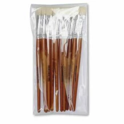 Léonard Flat Bristle Brush Set