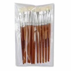 Léonard Flat Bristle Brush Set 12 Léonard Flat Bristle Brush Set -GREATART Sales LC3A9onardFlatBristleBrushSet 4