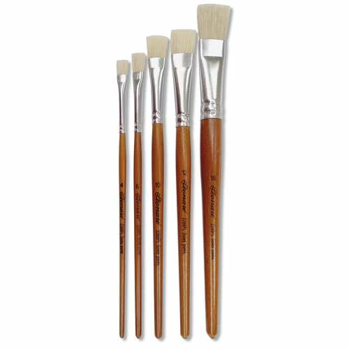 Léonard Flat Bristle Brush Set 8 Léonard Flat Bristle Brush Set - Image 6