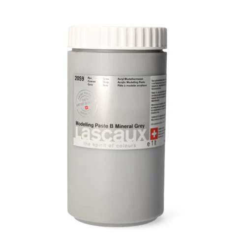 Lascaux Mineral Grey Coarse Modelling Paste B 4 Lascaux Mineral Grey Coarse Modelling Paste B - Image 2