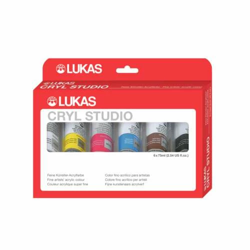 Lukas Cryl Studio Acrylic Paints Starter Set 3 Lukas Cryl Studio Acrylic Paints Starter Set
