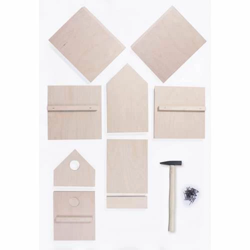 Pebaro Wooden Bird House Construction Kit 4 Pebaro Wooden Bird House Construction Kit - Image 2