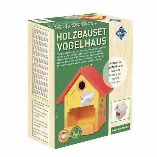 Pebaro Wooden Bird House Construction Kit 3 Pebaro Wooden Bird House Construction Kit
