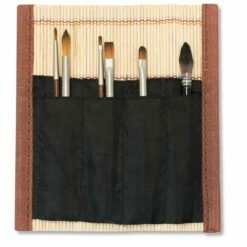 Raphaël | Bamboo Watercolour Brush Wallet — With 6 Brushes 5 Raphaël | Bamboo Watercolour Brush Wallet — With 6 Brushes -GREATART Sales RaphaC3ABl7CBambooWatercolourBrushWalletE28094with6brushes 1