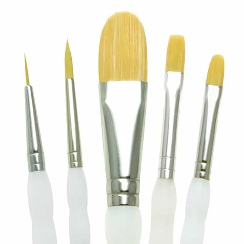 Royal & Langnickel Soft-Grip Starter Brush Set 3 Royal & Langnickel Soft-Grip Starter Brush Set