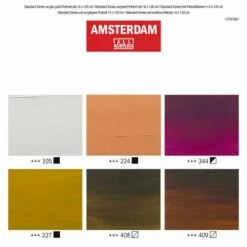 Royal Talens | AMSTERDAM Portrait Set — 6 X 120 Ml -GREATART Sales RoyalTalens7CAMSTERDAMPortraitSetE280946x120ml 3