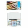 Royal Talens Van Gogh Watercolour Set - 24 Half Pans -GREATART Sales RoyalTalensVanGoghWatercolourSet 24halfpans