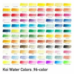 Sakura | Koi Water Color Studio Set — 96 Half Pans 11 Sakura | Koi Water Color Studio Set — 96 Half Pans -GREATART Sales Sakura7CKoiWaterColorStudioSetE2809496halfpans 3