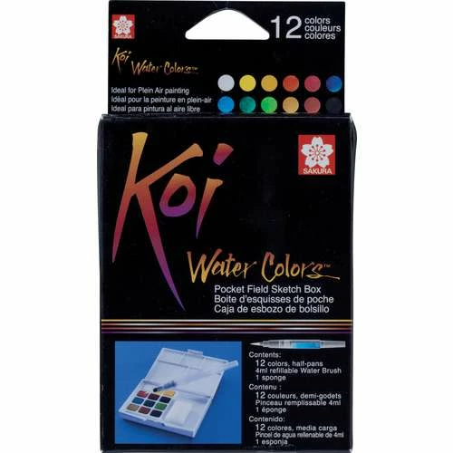 Sakura Koi Watercolour Sketch Sets 4 Sakura Koi Watercolour Sketch Sets - Image 2