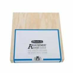 Schmincke Akademie Acryl Wooden Box Set -GREATART Sales SchminckeAkademieAcrylWoodenBoxSet 4