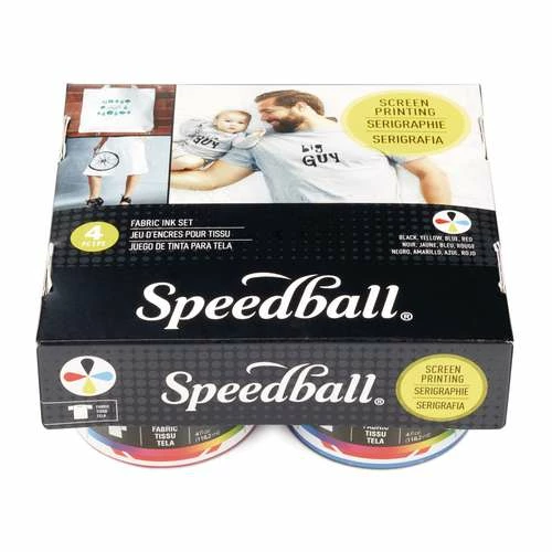 Speedball Fabric Screenprinting Ink Set 4 Speedball Fabric Screenprinting Ink Set - Image 2