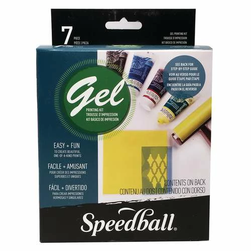 Speedball Gel Printing Kit 3 Speedball Gel Printing Kit