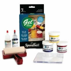 Speedball Gel Printing Kit Akua 7 Speedball Gel Printing Kit Akua -GREATART Sales SpeedballGelPrintingKitAkua 2