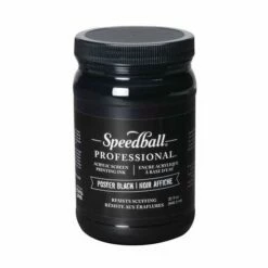 Speedball Professional Poster Black Screen Printing Ink