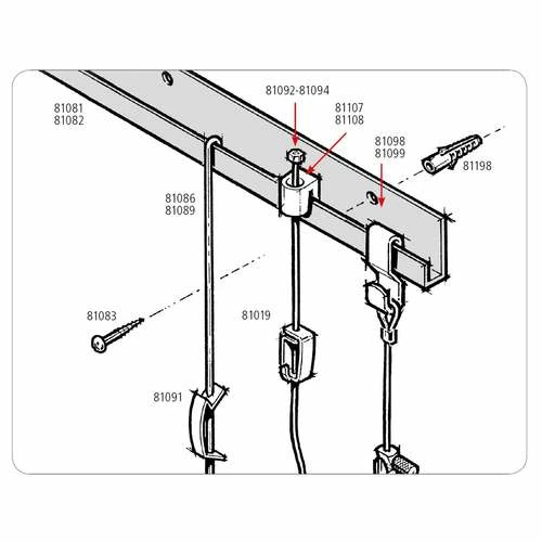 Stas J-Rail Hanging System 4 Stas J-Rail Hanging System - Image 2