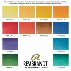 TALENS | REMBRANDT Themed Set — Landscape Selection 10 TALENS | REMBRANDT Themed Set — Landscape Selection -GREATART Sales TALENS7CREMBRANDTThemedSetE28094LandscapeSelection 3