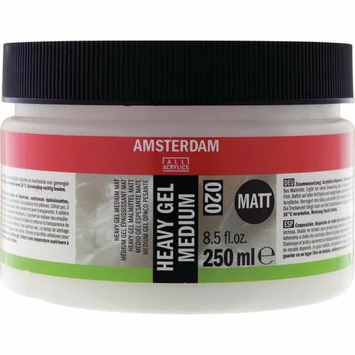 Talens Amsterdam Matt Heavy Gel Painting Medium 020 3 Talens Amsterdam Matt Heavy Gel Painting Medium 020