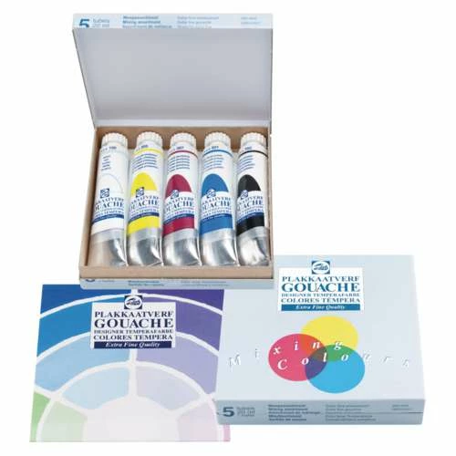 Talens Extra Fine Gouache Mixing Sets 4 Talens Extra Fine Gouache Mixing Sets - Image 2