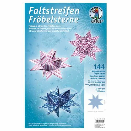Ursus Froebel Stars Folding Strips Retro Pack 3 Ursus Froebel Stars Folding Strips Retro Pack
