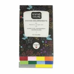Viviva Colorsheets Watercolour Metallic Singles Set