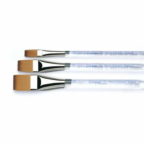 Winsor & Newton Cotman Series 777 Short Handled One Stroke Brushes 3 Winsor & Newton Cotman Series 777 Short Handled One Stroke Brushes