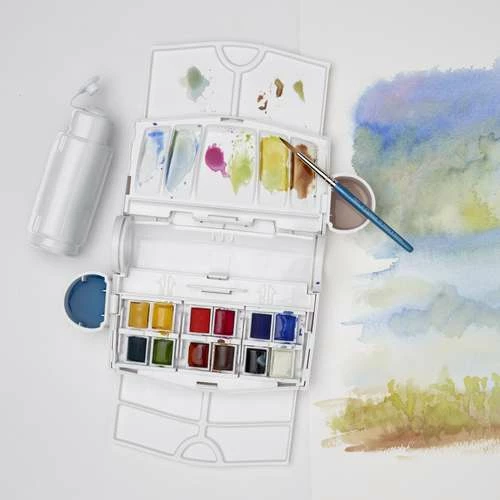 Winsor & Newton Cotman Water Colours Field Box 8 Winsor & Newton Cotman Water Colours Field Box - Image 6