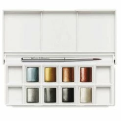 Winsor & Newton Cotman Watercolour Metallic Pocket Set -GREATART Sales Winsor26amp3BNewtonCotmanWatercolourMetallicPocketSet 5