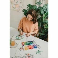 Da Vinci | Frau Hölle Loose Watercolor Florals Brush Gift Set — 3 Brushes -GREATART Sales daVinci7CFrauHC3B6lleLooseWatercolorFloralsBrushGiftSetE280943brushes 4