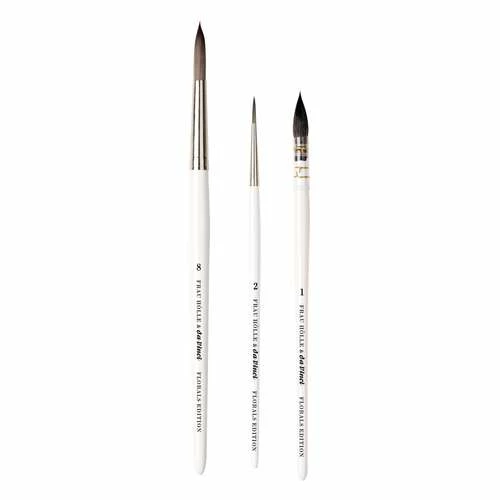 Da Vinci | Frau Hölle Loose Watercolor Florals Brush Set — 3 Brushes 4 Da Vinci | Frau Hölle Loose Watercolor Florals Brush Set — 3 Brushes - Image 2