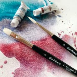 Da Vinci | SUPERGRANULATION Watercolour Brush Set — Series 5391 -GREATART Sales daVinci7CSUPERGRANULATIONWatercolourBrushSetE28094series5391 5