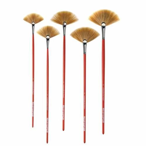 Da Vinci Ox Hair Fan Brushes Series 406 3 Da Vinci Ox Hair Fan Brushes Series 406