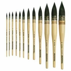 Da Vinci Series 418 French Watercolour Brushes -GREATART Sales daVinciSeries418FrenchWatercolourBrushes 1