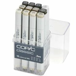 COPIC® | Classic Marker Set — 12 X Warm Grey