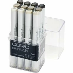 COPIC® | Sketch Marker Set WG — 12 X Warm Grey