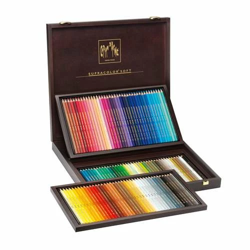 Caran D'Ache Supracolor Soft 120 Watercolour Pencil Set 3 Caran D'Ache Supracolor Soft 120 Watercolour Pencil Set